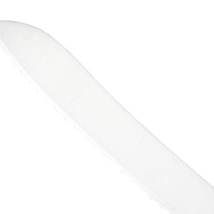 Mercer Culinary Millennia Offset Bread Knife, 9-Inch, White