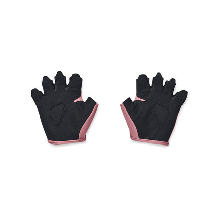 Under Armour Womens Training Gloves Half Finger, (697) Pink Elixir/Black/Black