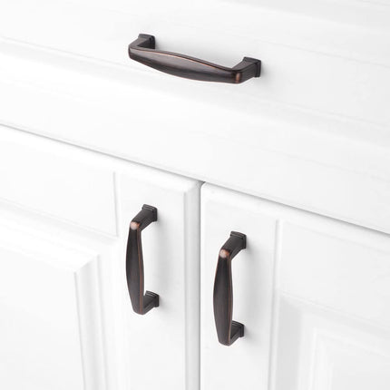 KOOFIZO 20 Pack 3 Inch Oil Rubbed Bronze Kitchen Cabinet Pulls Rubbed Bronze Cabinet Handles Bronze Cabinet Hardware for Kitchen Cabinets 1817 Drawer Dresser Cupboard Bedroom