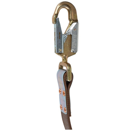 Klein Tools KG5295-6L Positioning Strap, 6-1/2-Inch Snap Hook, 6-Feet Long Klein Tools