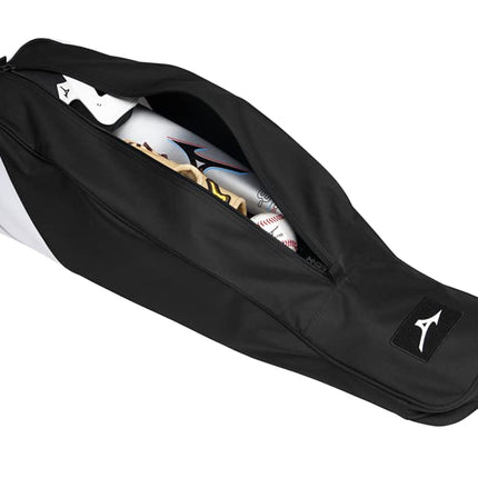 Mizuno Youth Stick Bag, Black-White