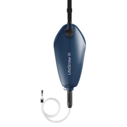 LifeStraw Peak Series Compact Gravity Water Filter System with Safe Water Storage, Mountain Blue, 3 Litre Capacity