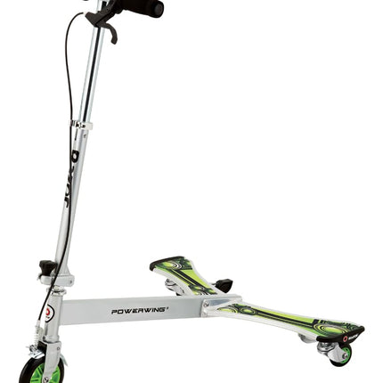 Razor Powerwing DLX 3 Wheeled Scooter, Silver