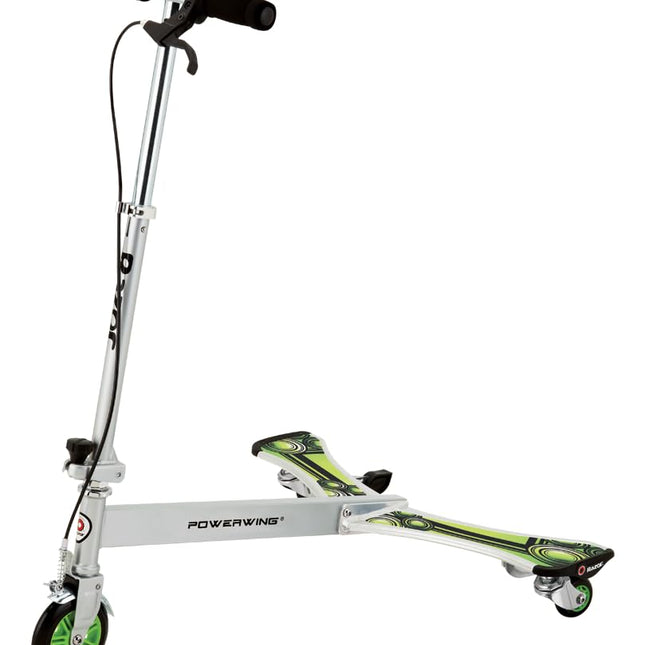 Razor Powerwing DLX 3 Wheeled Scooter, Silver