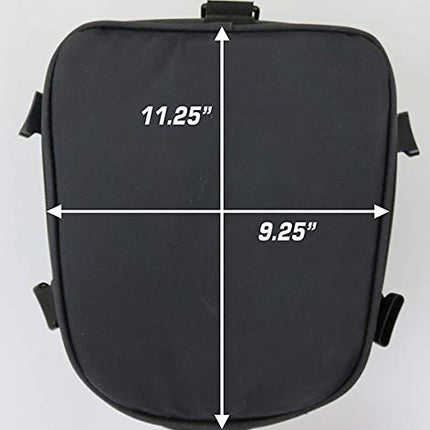 Nelson-Rigg CL-1060-R Black Commuter Lite Motorcycle Tail Bag