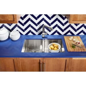 KOHLER K-8801-SN Cesta colador Duostrainer, Níquel pulido vibrante