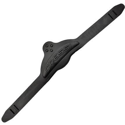 Cressi Unisex Cressi Straps Fins Black, Black, One