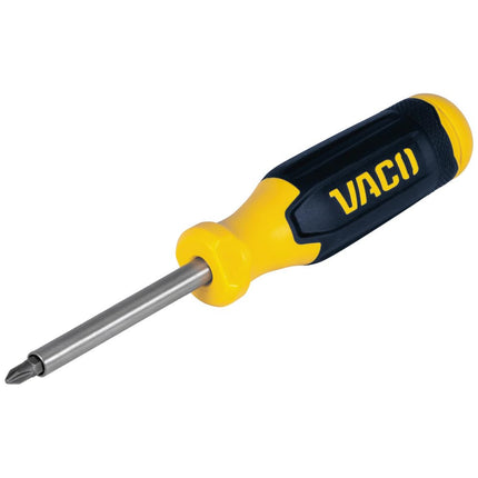 VACO VAC1080 Multi-Bit Stubby Screwdriver, Impact 
