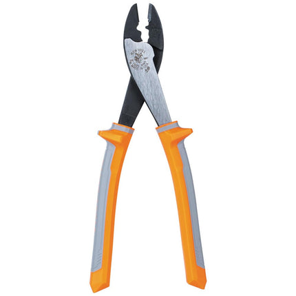 Klein Tools 1005RINS Insulated Pliers, Made in USA, Cutting/Crimping Tool for Insulated and Non-Insulated 10 to 22 AWG Wire and Connectors,1000V Rated