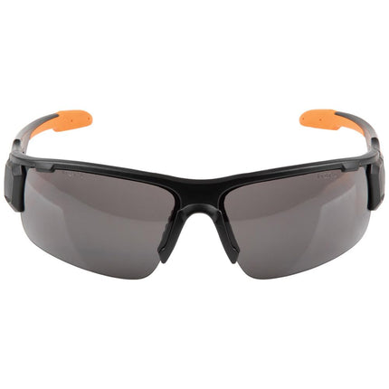 Safety Glasses, Professional PPE Protective Eyewear with Semi Frame and Gray Lens, Scratch Resistant and Anti Fog Klein Tools 60162