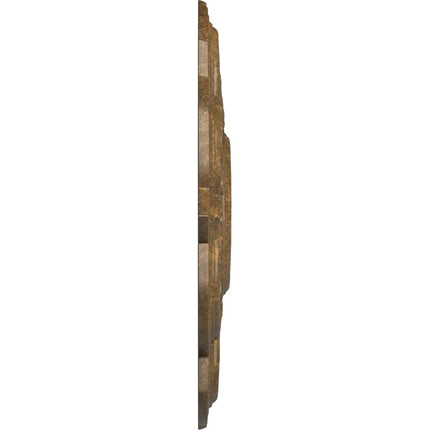 Ekena Millwork CM20DRRZS Deria – Roof Medallion for Awnings up to 6 Inches, Rubbed Bronze