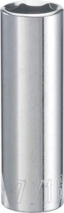 CRAFTSMAN Deep Socket, SAE, 1/4-Inch Drive, 7/16-I