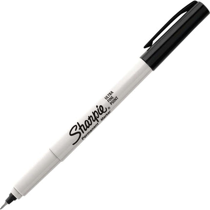 Sharpie 24390235 Permanent Marker Ultra Fine Tip Black Ink 36/Box (2082960)