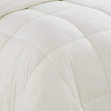 Sweet Home Collection Luxurious Plush Loft Microfiber Fill Duvet Insert Bedding, Polyester, Ivory, Full