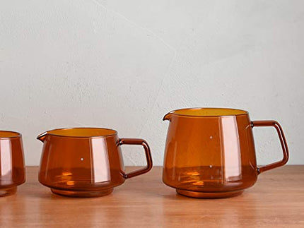 Kinto Sepia Jug, 600 ml Capacity, Amber