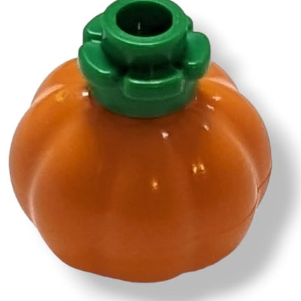 LEGO Accessories - Orange Pumpkins with Bright Green Stems (Package of 8) Spooky Jack-0-Lantern Building Toys for Ages 8+