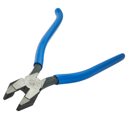 Klein Tools 94508 Pliers Set, Ironworker's Diagonal Cutting Pliers and Heavy Duty Side Cutters, Tie Wire Cutter for Rebar Work, 2-Piece Kit