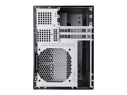 SilverStone SST-DS380 - Case Storage Mini-ITX Computer Case with Door, Black