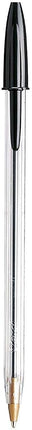 Bic Cristal Stic Medium Ball Pen, Black 10 ea