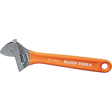 KLEIN TOOLS D5072 Adjustable Wrench Set, 6-Inch and 10-Inch Extra Capacity Forged Steel Wrenches, SAE and Metric Scales, 2-Piece