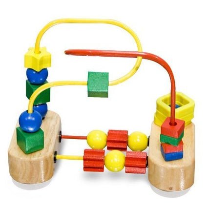 Wooden First Bead Maze Classic Toy + FREE Melissa 