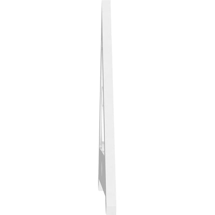 Pitch Artisan Architectural Grade PVC Gable Pediment, 48"W x 22"H x 1"P (11/12)