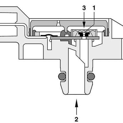 Bosch 0261230093 Pressure/Temperature Sensor