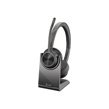 Poly - Voyager 4320 UC Wireless Headset + Charge S