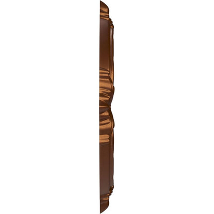Ekena Millwork CMP10ATCDC Attica Thermoformed PVC Ceiling Medallion (Fits Canopies up to 4 1/8"), 10"OD x 3 1/2"ID x 3/4"P, Metallic Dark Copper