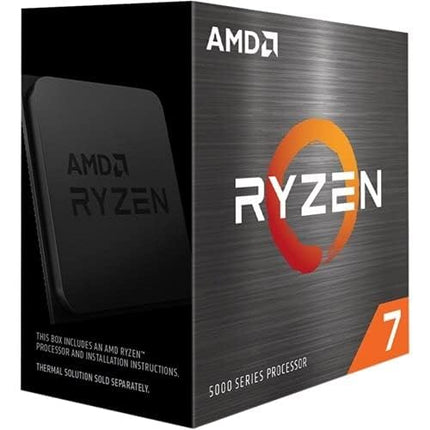 AMD Ryzensets 7 5800X Processor (8 Cores/16 threads, 105W TDP, AM4 socket, 36 MB Cache, 4,7Ghz max boost frequency, no cooler)
