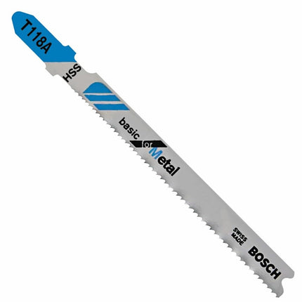 Bosch T118A100 Jigsaw Blade Bulk 100 Pack, 3-5/8" 