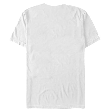 Disney Men's Toy Story Buzz Lightyear Soar Space Ranger Graphic T-Shirt, White, Small