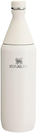 Stanley All Day Slim Bottle 34 oz | Twist On Lid with Leakproof Seal | Slim Design for Travel & Gym | Insulated Stainless Steel | BPA-Free | Cream