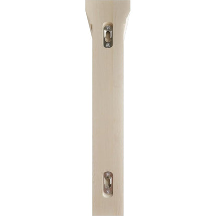 Ekena BKTW02X08X12GORW 2 1/2-Inch Width x 8-Inch Depth x 12-Inch Height X-Large Gomez Wood Bracket - Rubber Wood