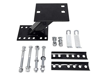 MaxxHaul 80071 Powder Coat Black Trailer Spare Carrier with Tire Locking Bracket
