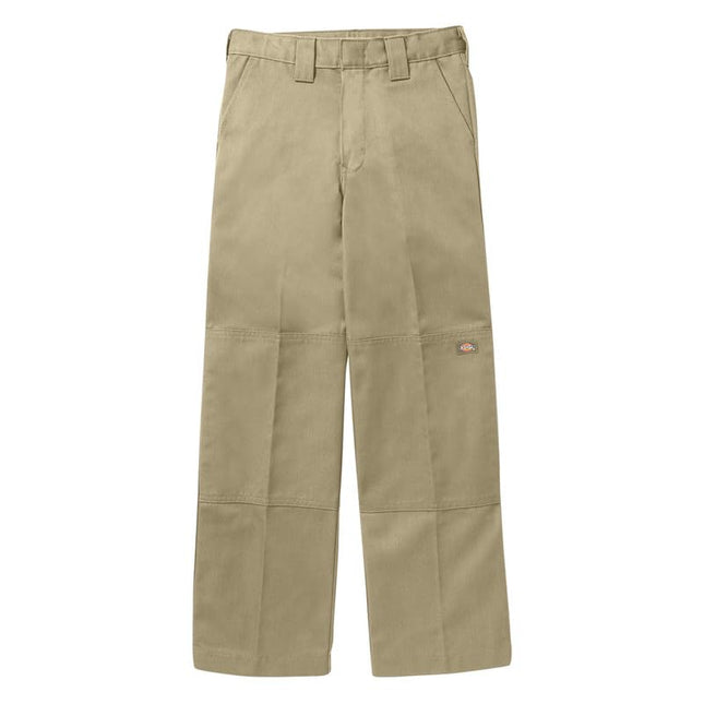 Dickies Boys' Kids Double Knee Work Pant, Desert S