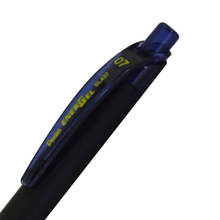 Pentel EnerGel Noir 0.7mm Navy - Pack of 12