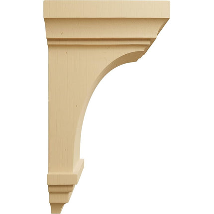 Ekena CORW07X07X14JEAL 7-Inch Width x 7 3/4-Inch Depth x 14-Inch Height Jumbo Jefferson Wood Corbel - Alder