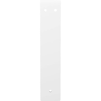 Ekena Millwork BKTM02X10X10TRPWH Steel Bracket Traditional, 2"W x 10"D x 10"H, White Primer