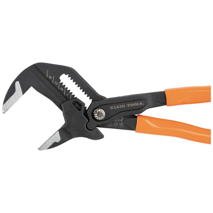 Klein Tools D5317 Compact Plier Wrench, High Leverage Multi-Use Adjustable Plier Wrench with Smooth Jaws, 7-Inch