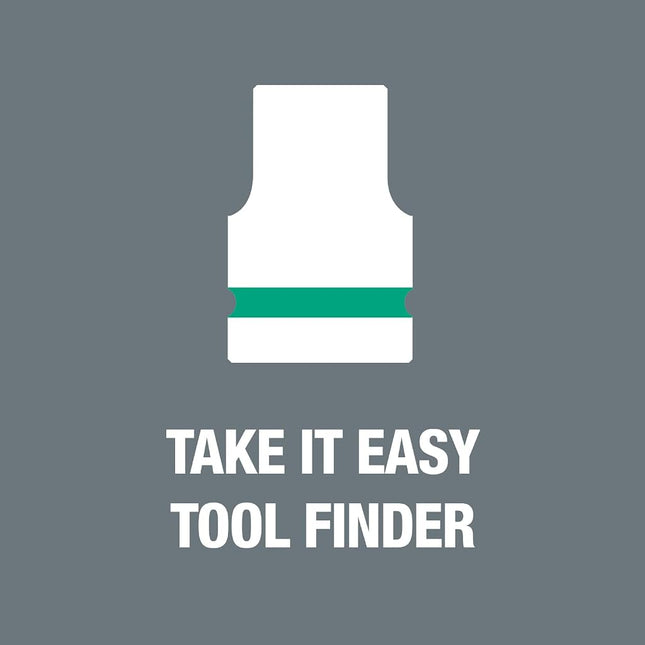 Wera Zyklop 8790 HMC 1/2" Socket, Hex Head 32mm x Length 37mm
