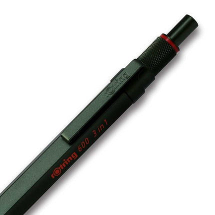 rotring 600 3-in-1 Multi-Function Pen - Camouflage Green - 2159368
