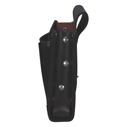 Tool Pouch, Leather, 3 Pkts, Tunnel Loop
