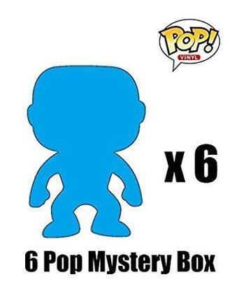 Funko Set of 6 Pop figures Includes 1 Chase Figure (Design may vary)