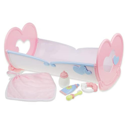 JC TOYS - Accessories Doll Cot, Multicolor (81450)