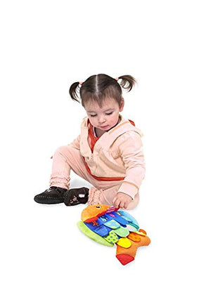Melissa & Doug Flip Fish: Serie de juguetes para bebé K's Kids + 1 par de calcetines de bebé GRATIS [91954]