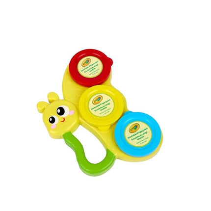 Crayola Butterfly Fingerpaint Pallette (3ct), Washable & Spillproof Fingerpaint for Toddlers, Less Mess Paint, Toddler Gift, Ages 2+
