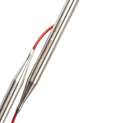 ChiaoGoo RED Lace Circular Knitting Needle, 100cm, 3.75mm, 1 Piece