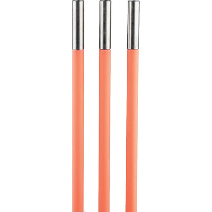 Klein Tools 50153 15-Foot Lo-Flex Flex Glow Fish Rod Set, (3) 1/4-Inch Fish Rods, Adapter, Bullet Nose, Attachments, Splinter Guard Coating