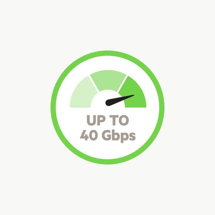 Belkin Thunderbolt 3 USB-C to USB-C Cable, Thunderbolt Certified, 40 Gbps, 5 K, 100 W, Type C 3.1, 0.8 m, Black
